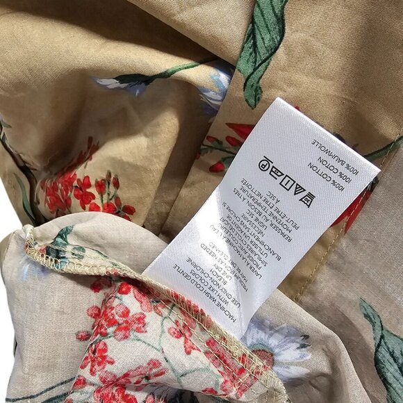 Anthropologie The Somerset Maxi Dress, Short Sleeve, Smocked, Tiered, Floral, S - Picture 7 of 10